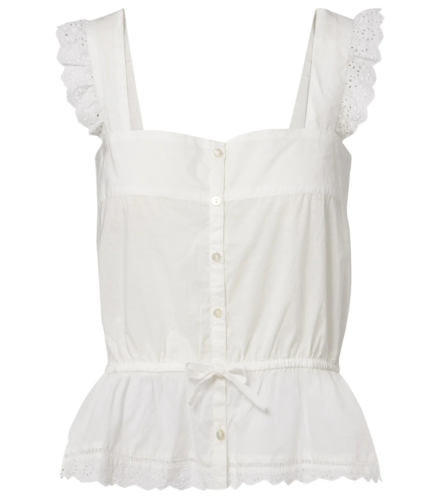 Clive cotton poplin top Clive cotton poplin top