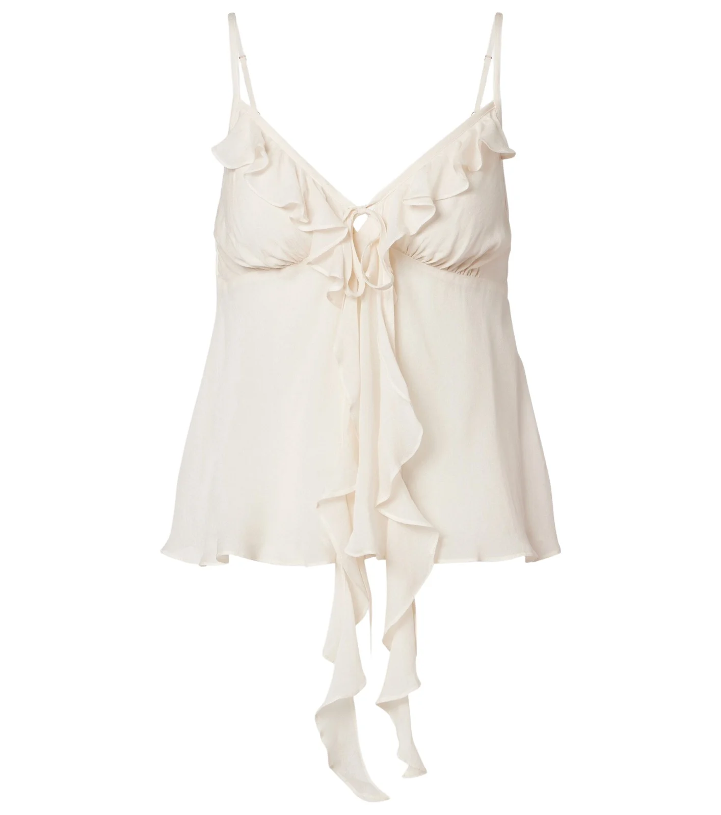 Poupette St Barth Camille ruffled camisole