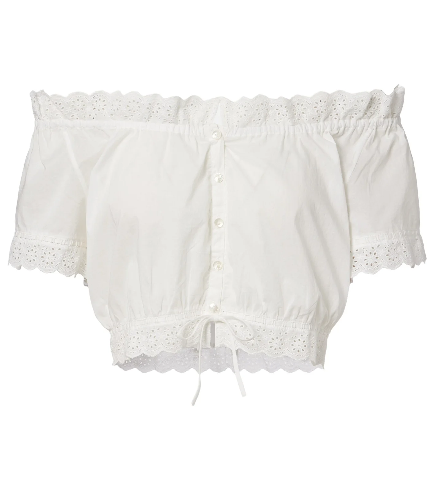 Nala pointelle cotton crop top Nala pointelle cotton crop top