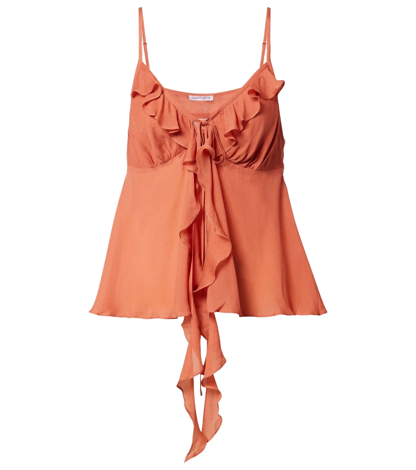 Maja ruffled chiffon top Maja ruffled chiffon top