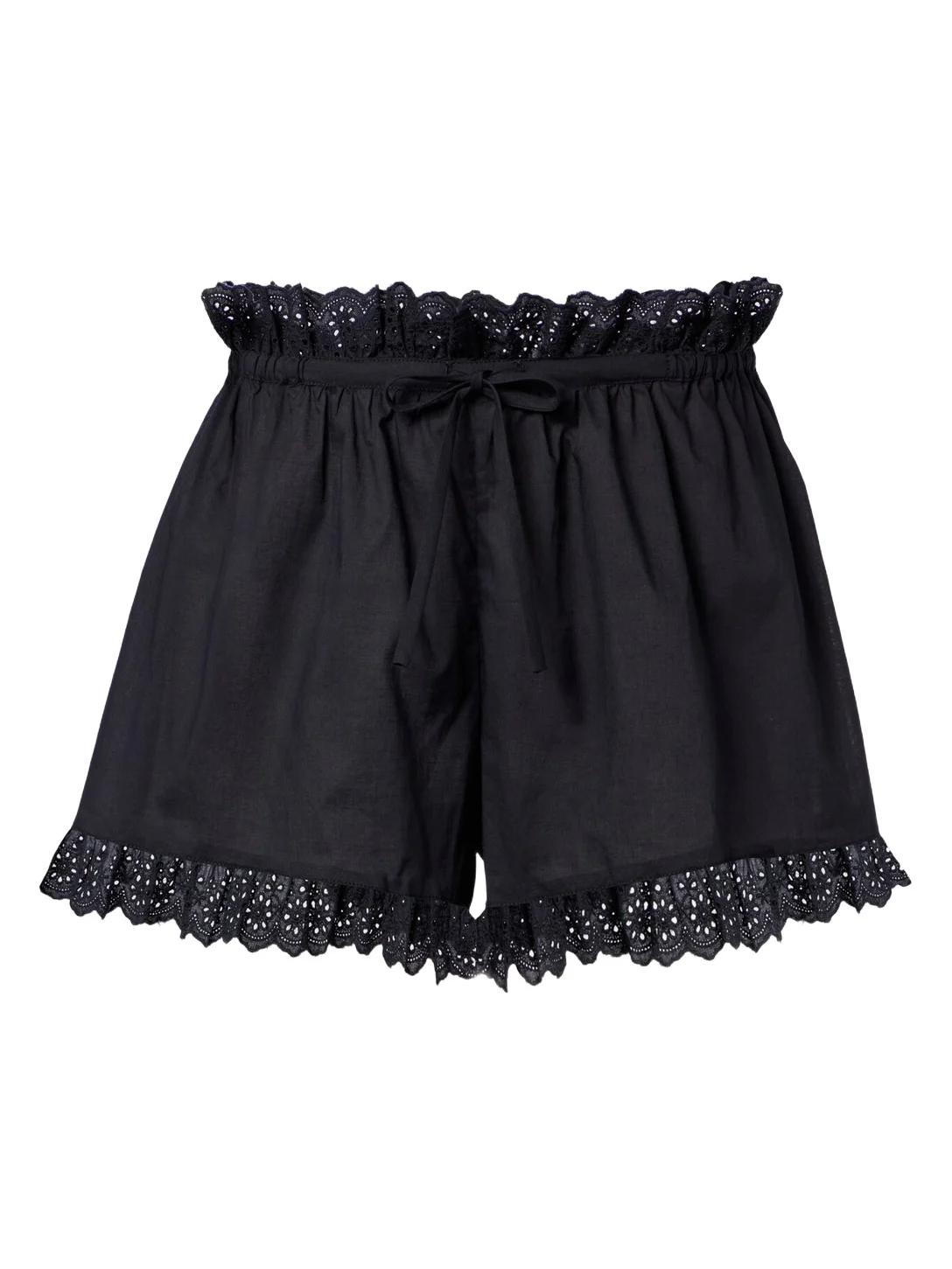 Poupette St Barth Cory broderie anglaise cotton poplin shorts
