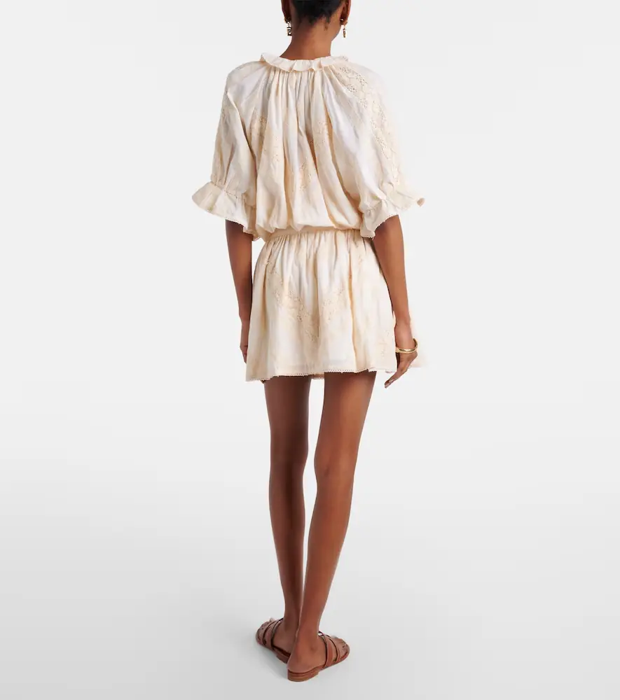 JULIET DUNN Embroidered cotton shirt dress | Thumbnail 2 JULIET DUNN Embroidered cotton shirt dress | Thumbnail 2