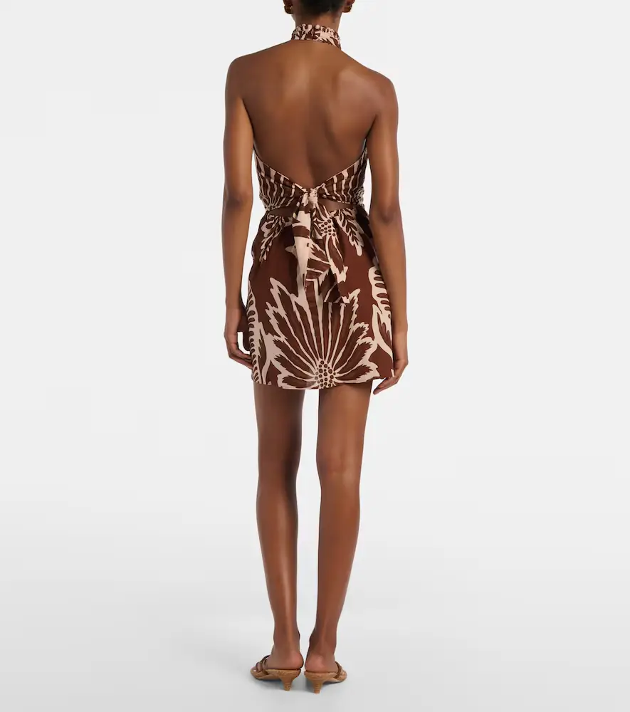 Poupette St Barth Manon printed cotton minidress | Thumbnail 2 Poupette St Barth Manon printed cotton minidress | Thumbnail 2