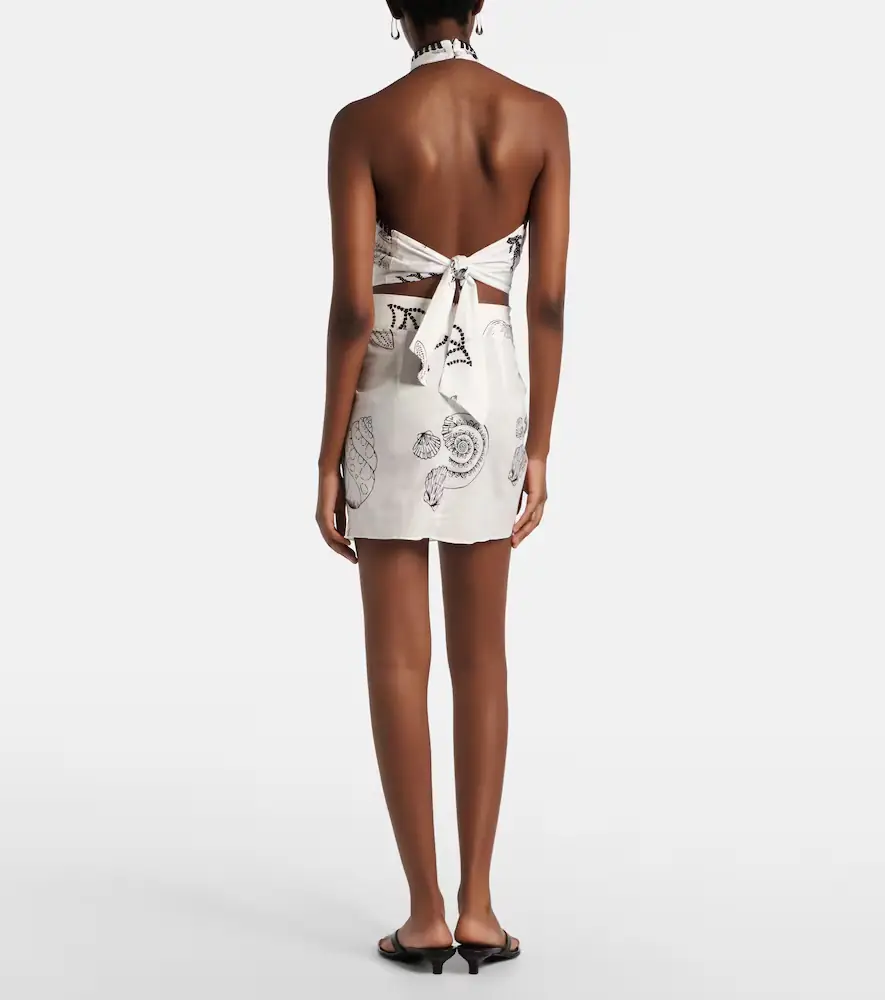 Poupette St Barth Tilda printed cotton wrap skirt | Thumbnail 2 Poupette St Barth Tilda printed cotton wrap skirt | Thumbnail 2