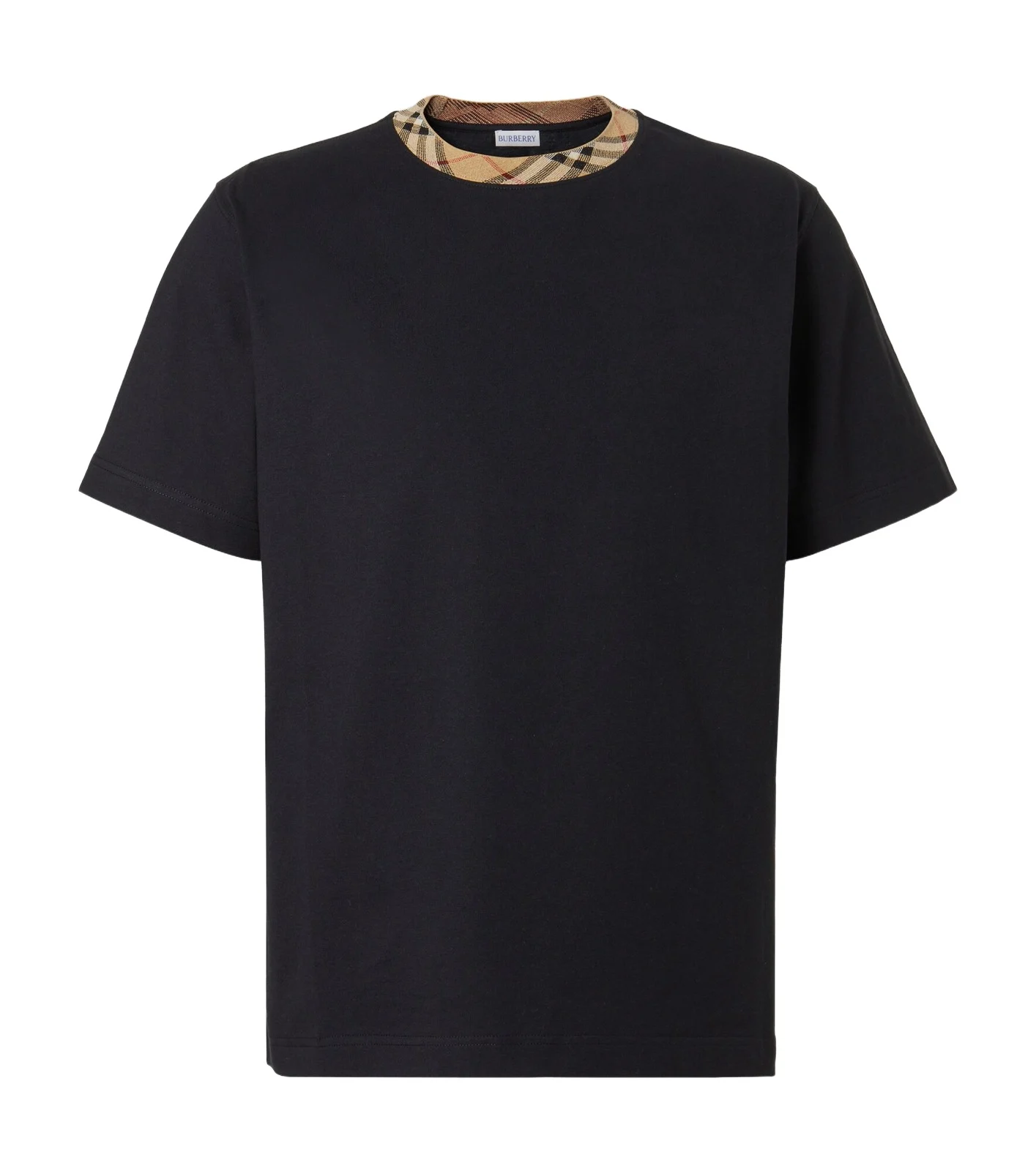 Burberry Check cotton jersey T-shirt
