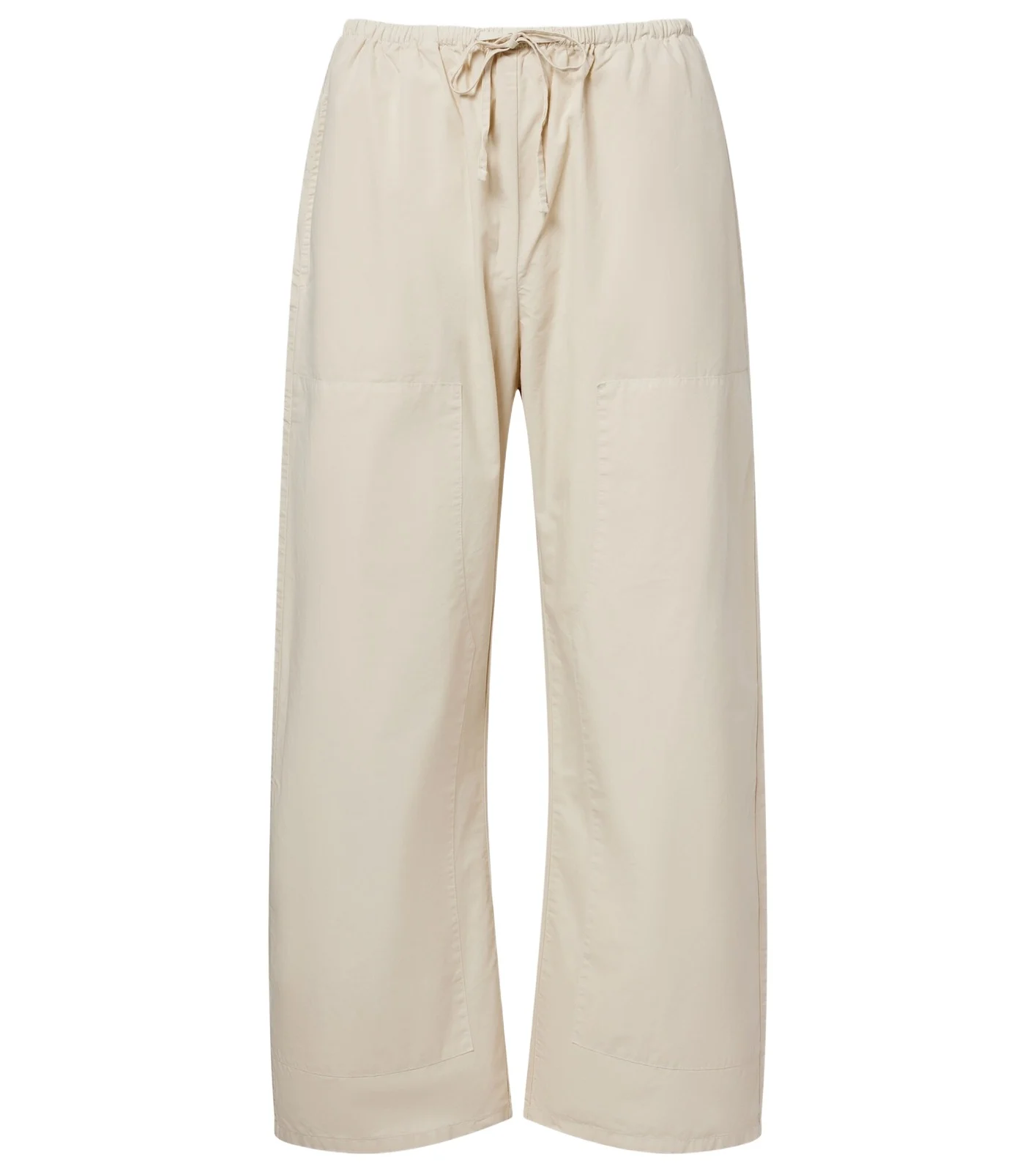 Kyoto cropped cotton wide-leg pants