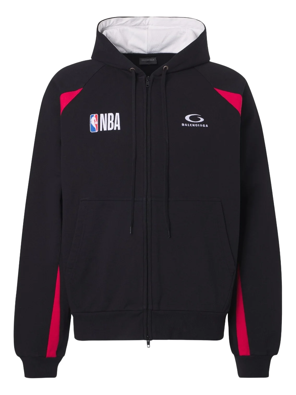 x NBA logo cotton fleece hoodie x NBA logo cotton fleece hoodie