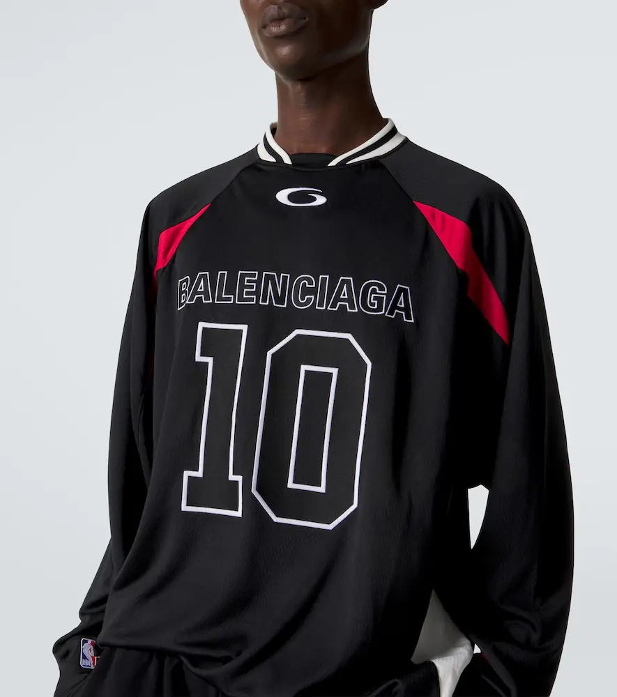 Balenciaga x NBA logo jersey T-shirt | Thumbnail 5 Balenciaga x NBA logo jersey T-shirt | Thumbnail 5