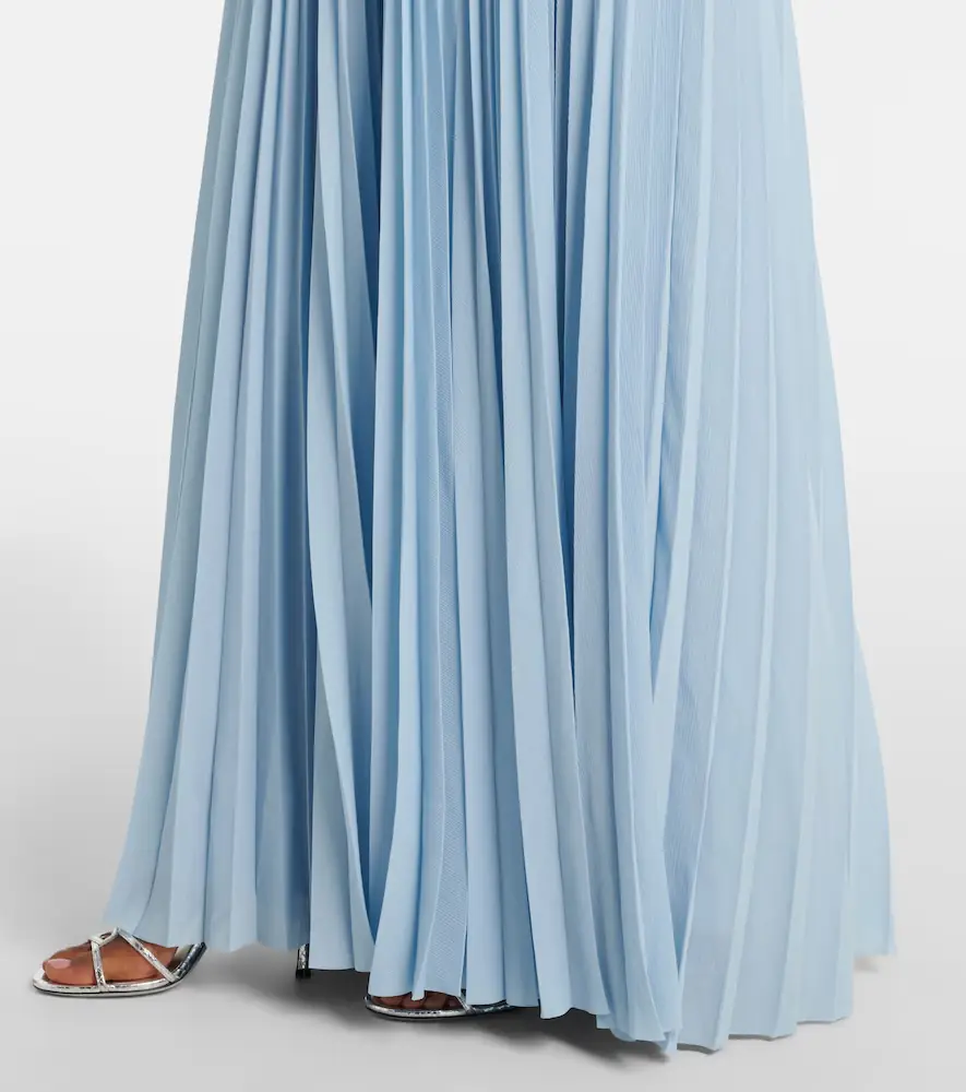 Solace London Claudette satin-trimmed bustier gown | Thumbnail 6 Solace London Claudette satin-trimmed bustier gown | Thumbnail 6