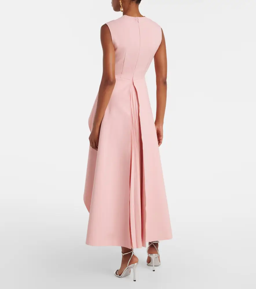Solace London Severny pleated layered midi dress | Thumbnail 5