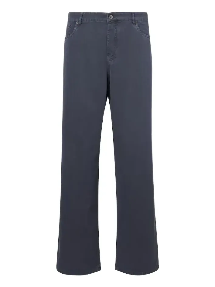 Miu Miu Embroidered wide-leg jeans