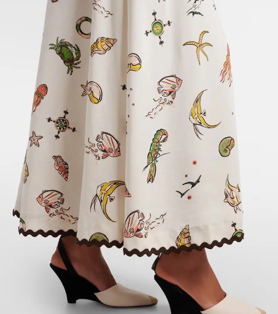 ALÉMAIS Alémais Printed halterneck maxi dress | Thumbnail 7