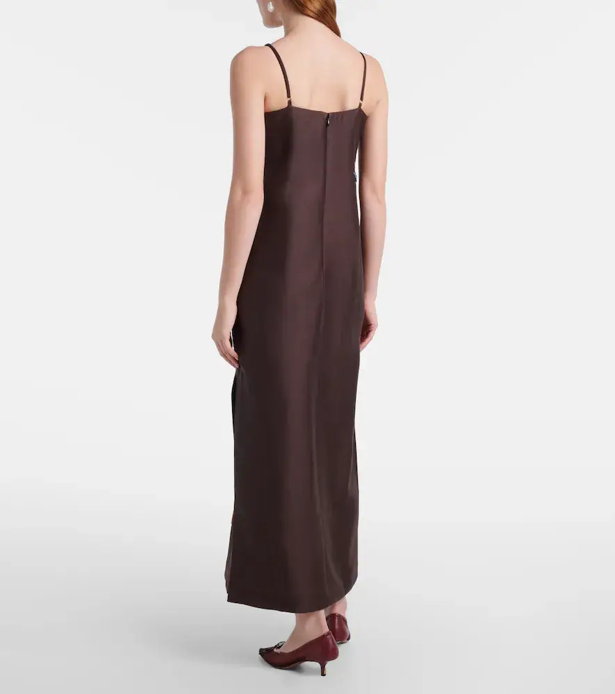 Alemais Alémais Embellished printed linen-blend maxi dress | Thumbnail 4 Alemais Alémais Embellished printed linen-blend maxi dress | Thumbnail 4