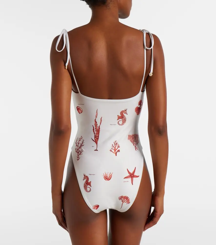 Agua by Agua Bendita Rabano printed swimsuit | Thumbnail 5