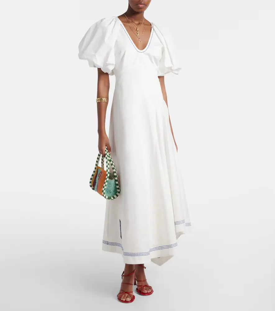 ALÉMAIS Cotton maxi dress | Thumbnail 2