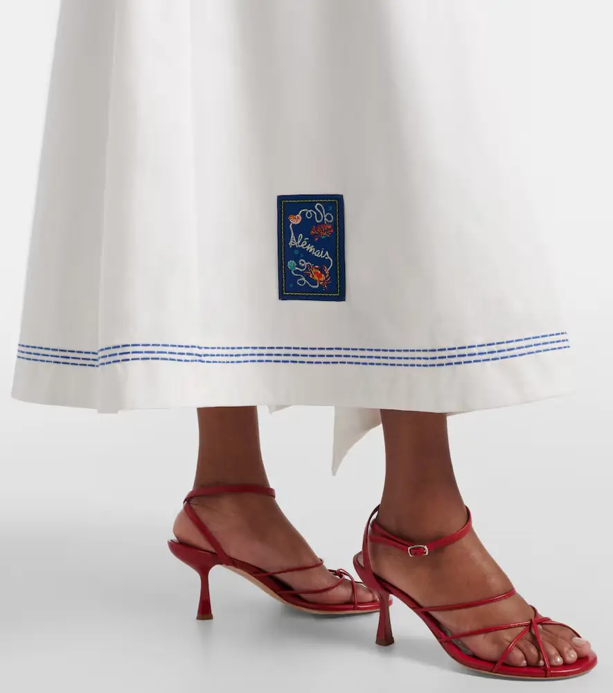 ALÉMAIS Cotton maxi dress | Thumbnail 4