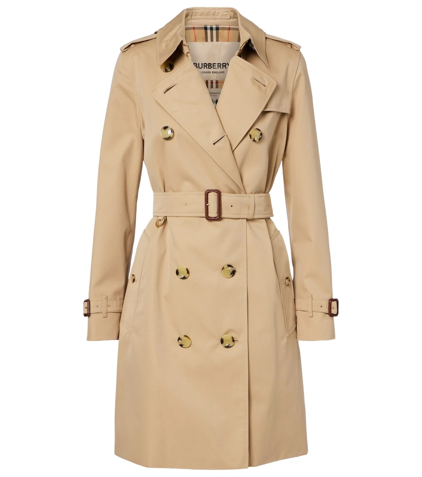 Cotton gabardine trench coat Cotton gabardine trench coat