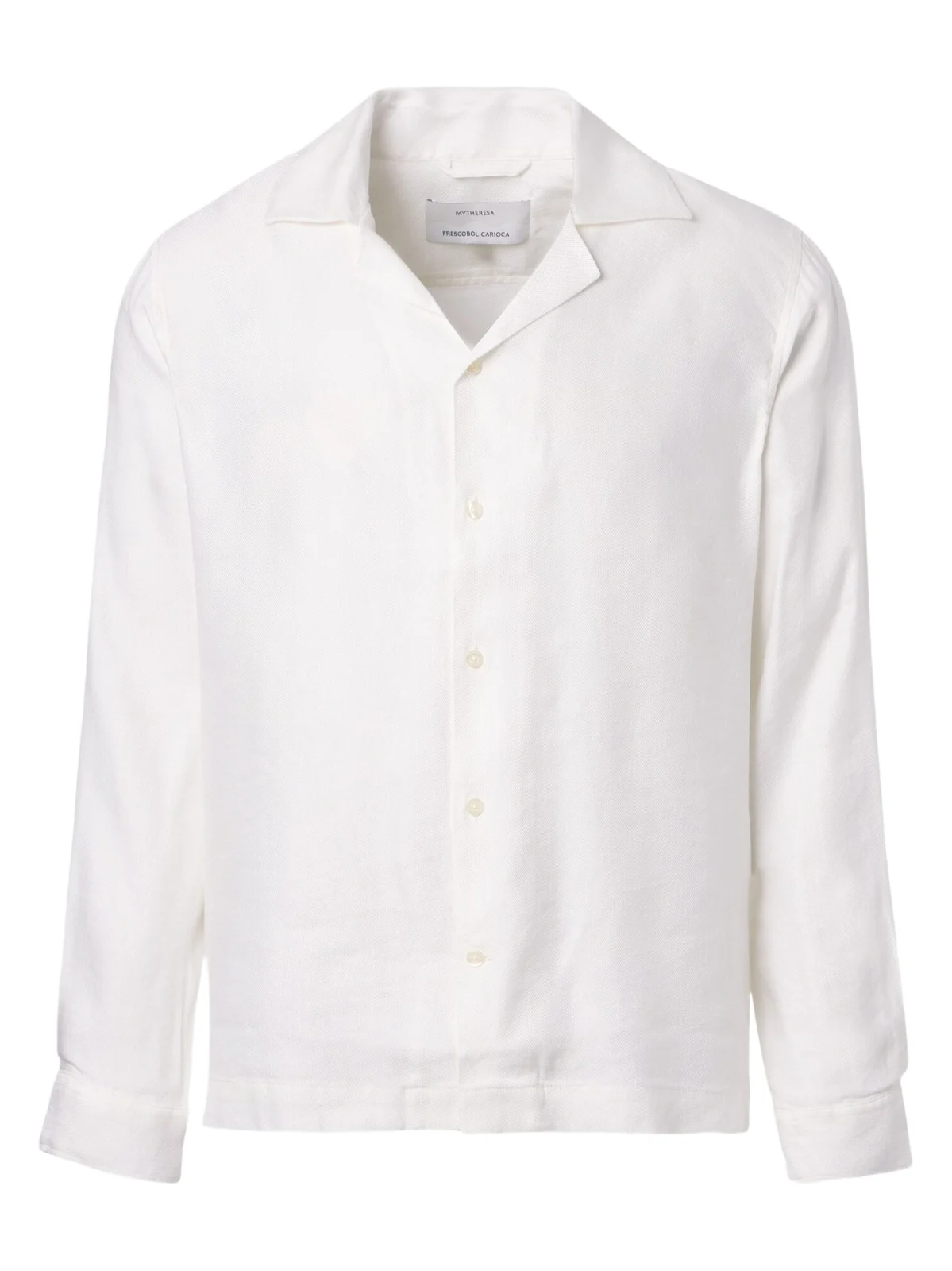 Safra linen-blend shirt
