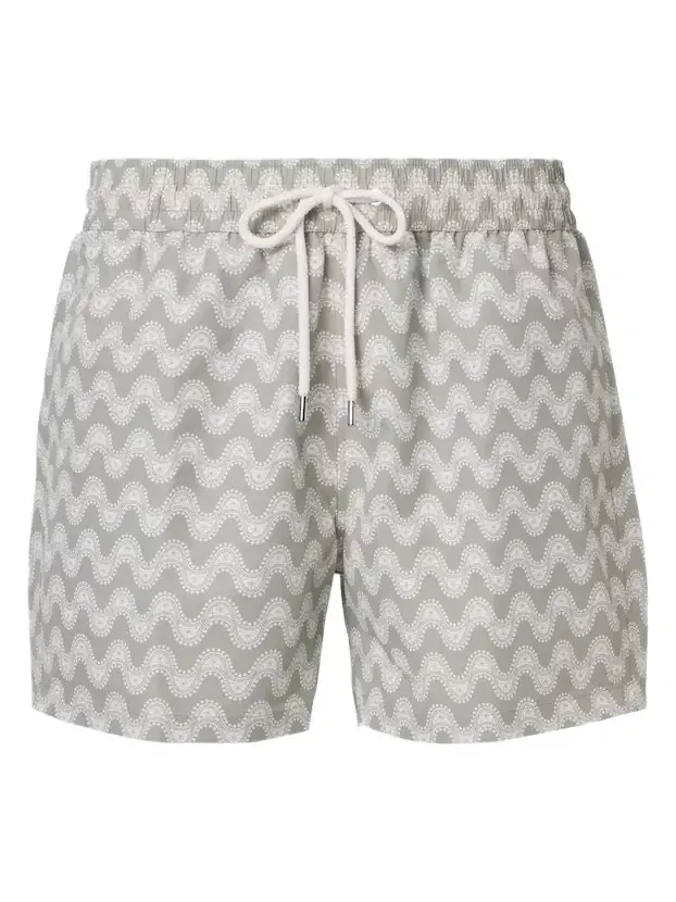 Frescobol Carioca Rio printed swim trunks