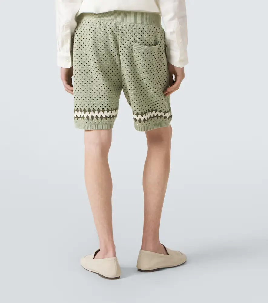 Frescobol Carioca Nico crochet cotton shorts | Thumbnail 2 Frescobol Carioca Nico crochet cotton shorts | Thumbnail 2