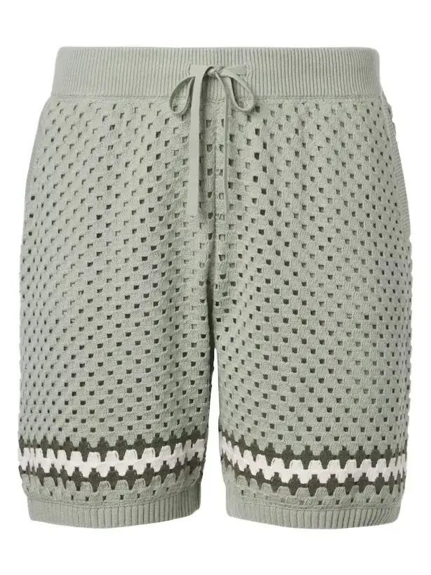 Nico crochet cotton shorts