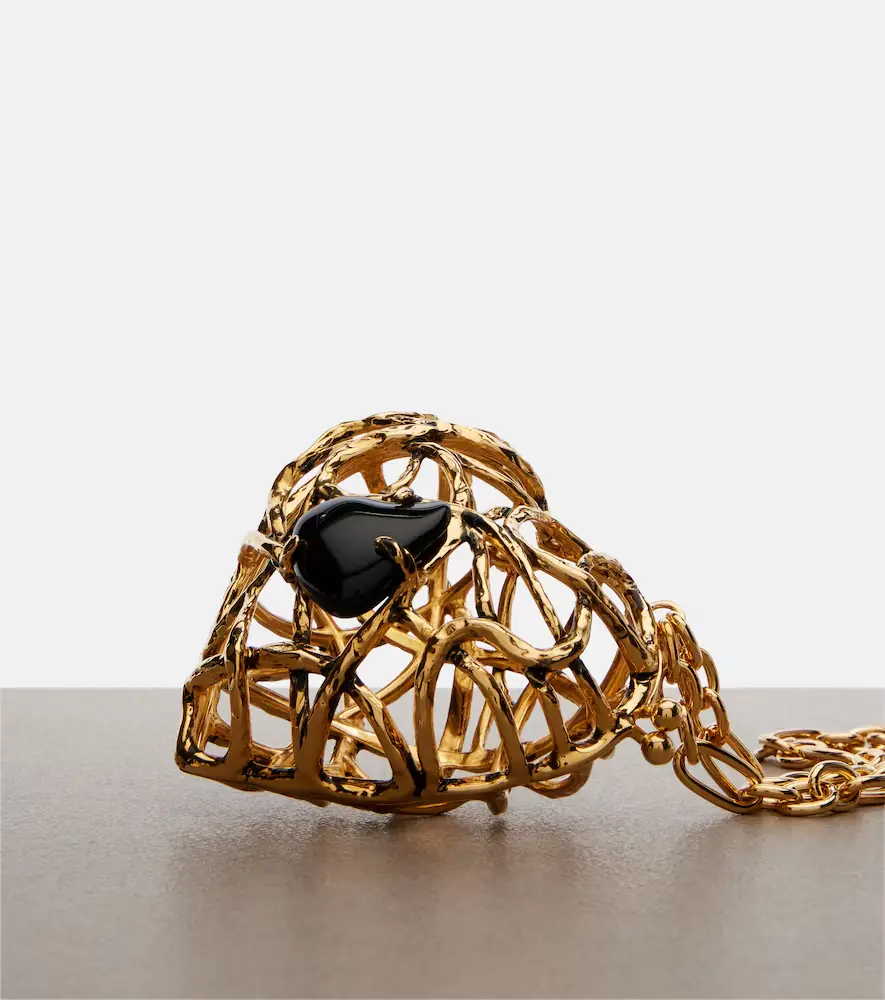 Saint Laurent Heart embellished clutch | Thumbnail 2 Saint Laurent Heart embellished clutch | Thumbnail 2