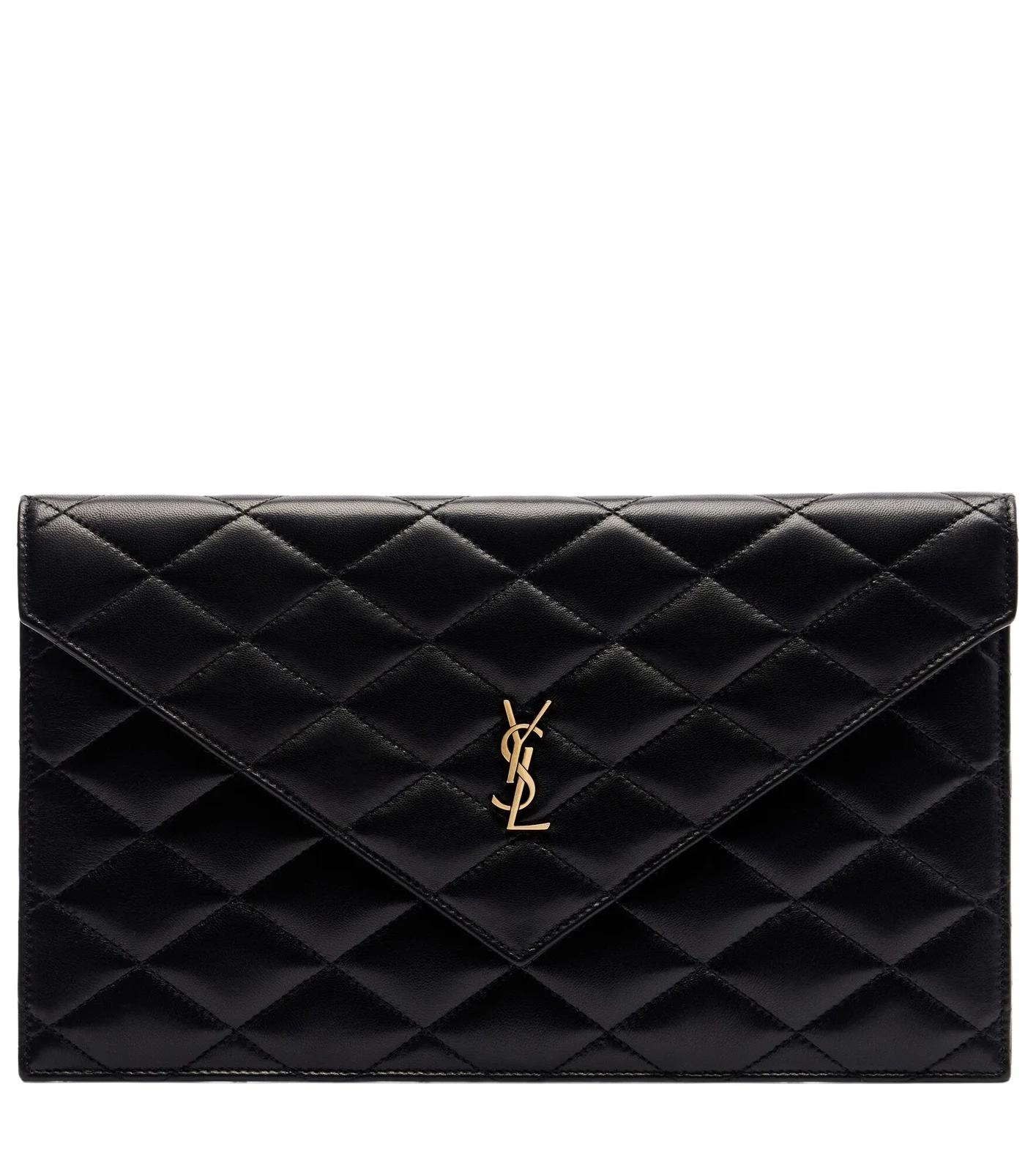 Saint Laurent Cassandre quilted leather pouch