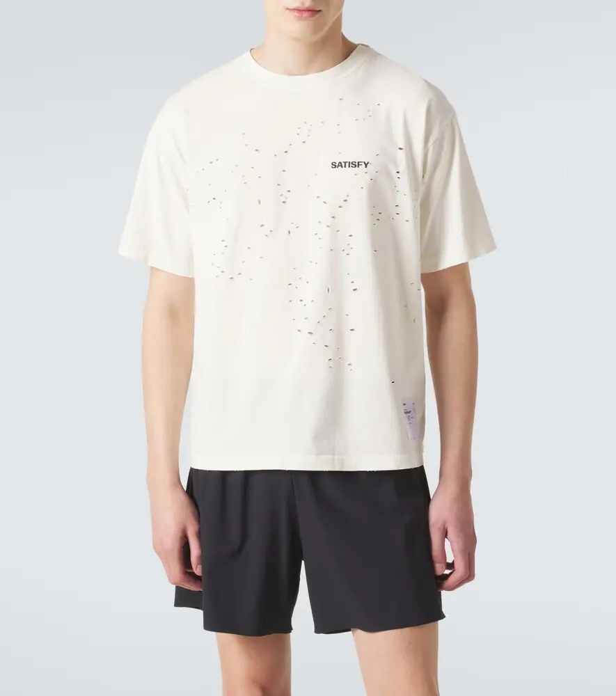 Satisfy MothTech cotton jersey T-shirt | Thumbnail 3
