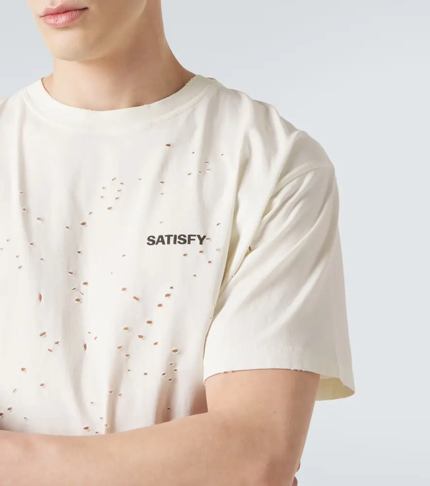 Satisfy MothTech cotton jersey T-shirt | Thumbnail 4