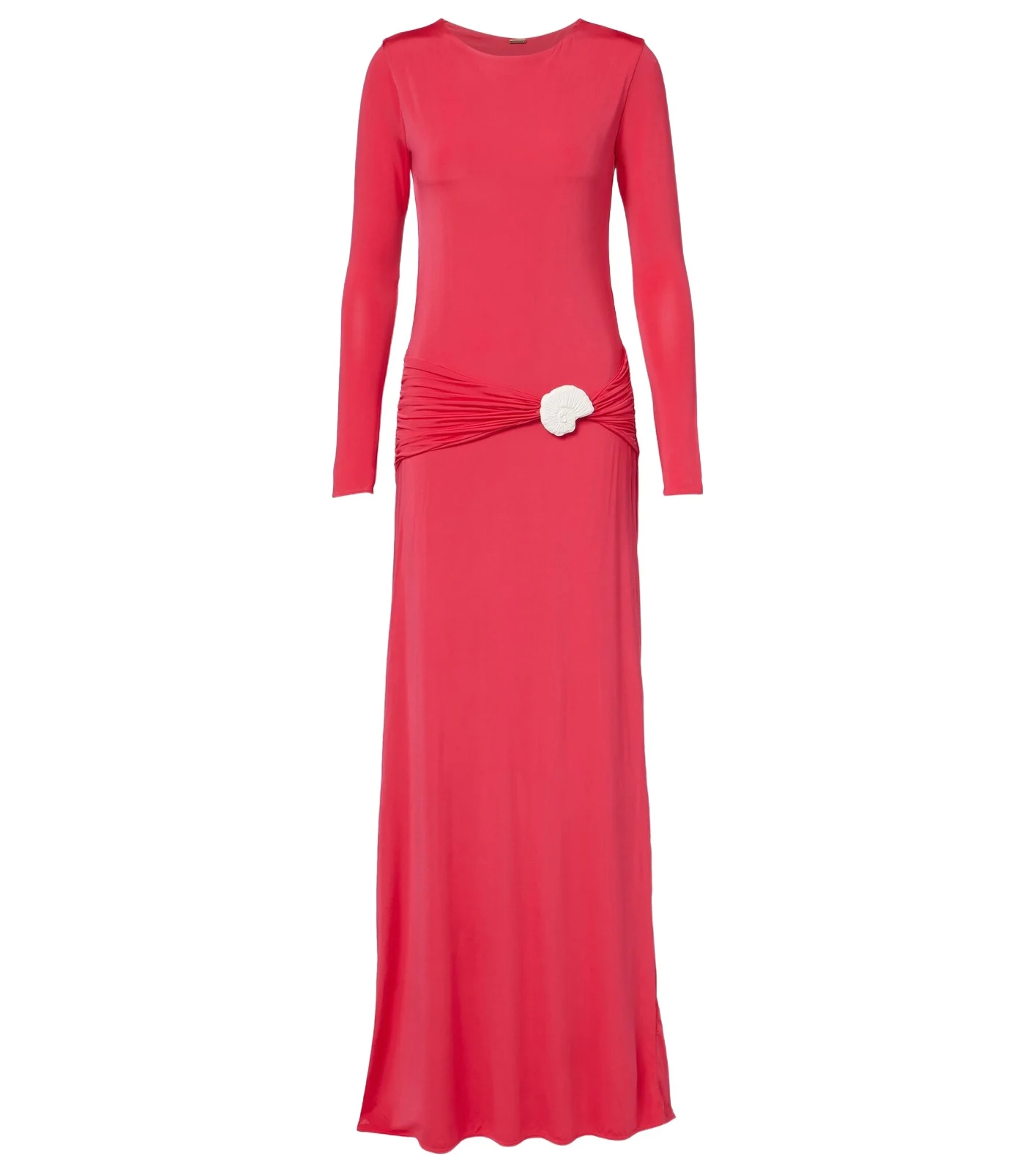 Eres gathered jersey maxi dress