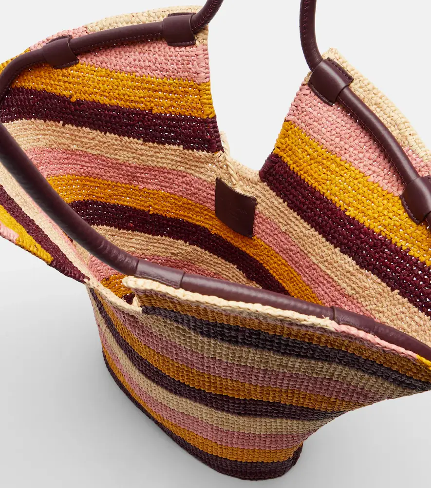 Zimmermann Goldentime Large raffia tote bag | Thumbnail 5