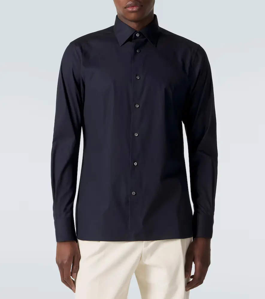 Zegna Cotton-blend shirt | Thumbnail 3 Zegna Cotton-blend shirt | Thumbnail 3