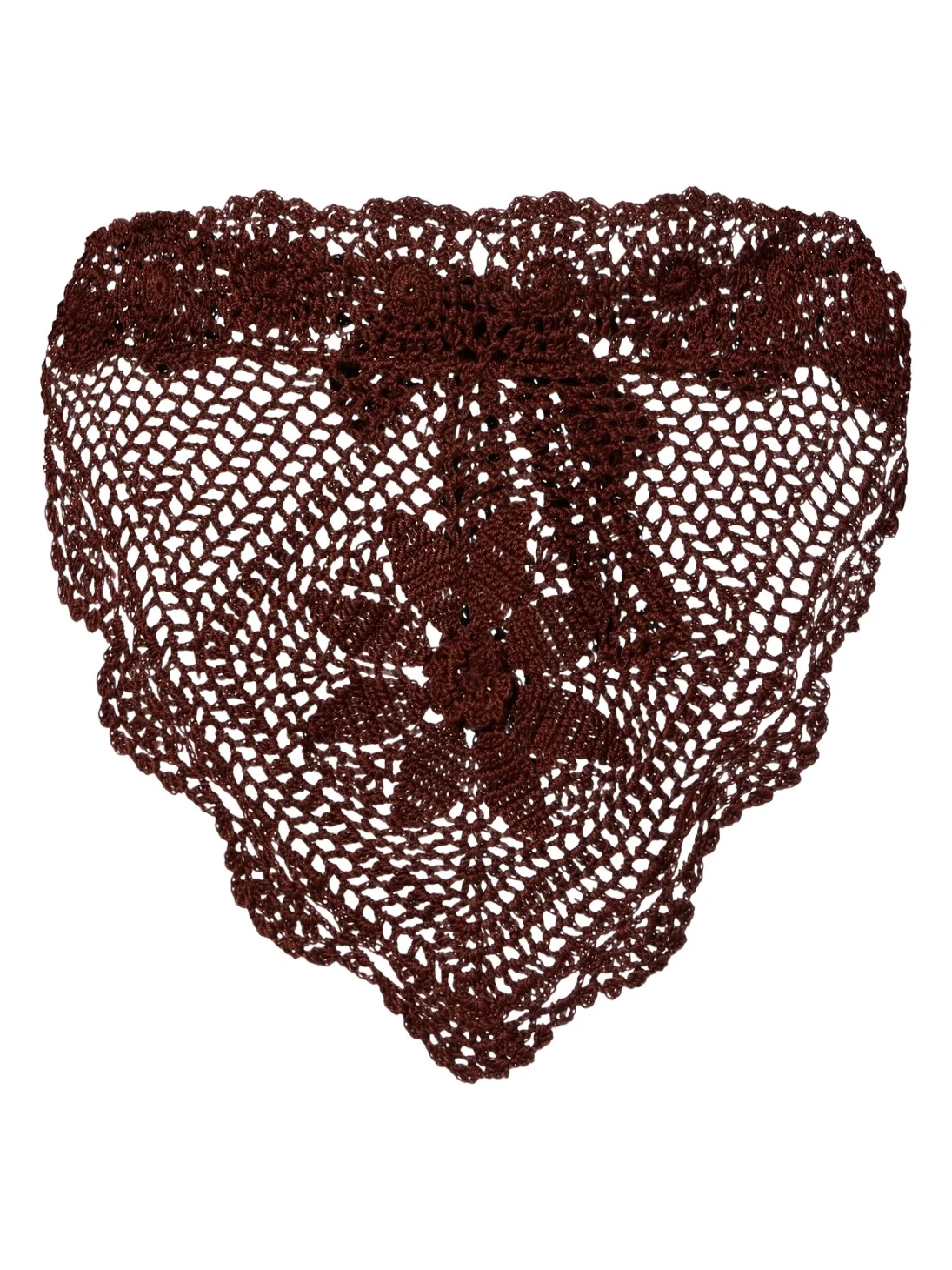 Crochet cotton crop top