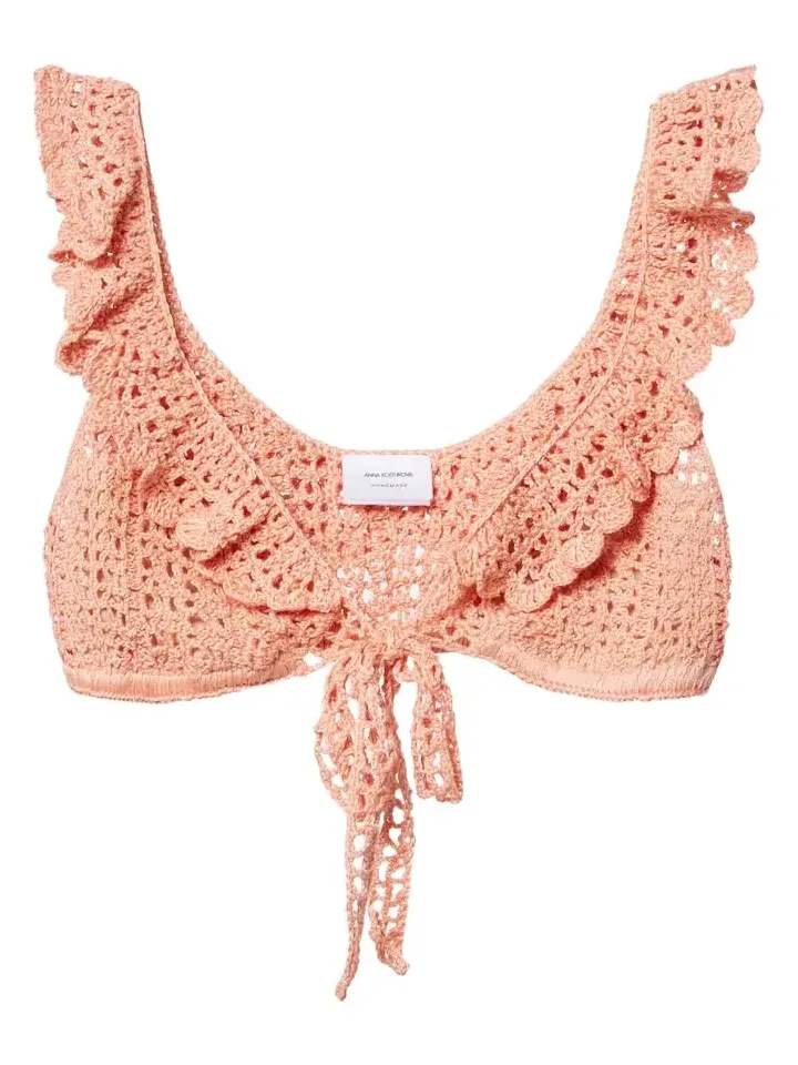 Crochet bra top