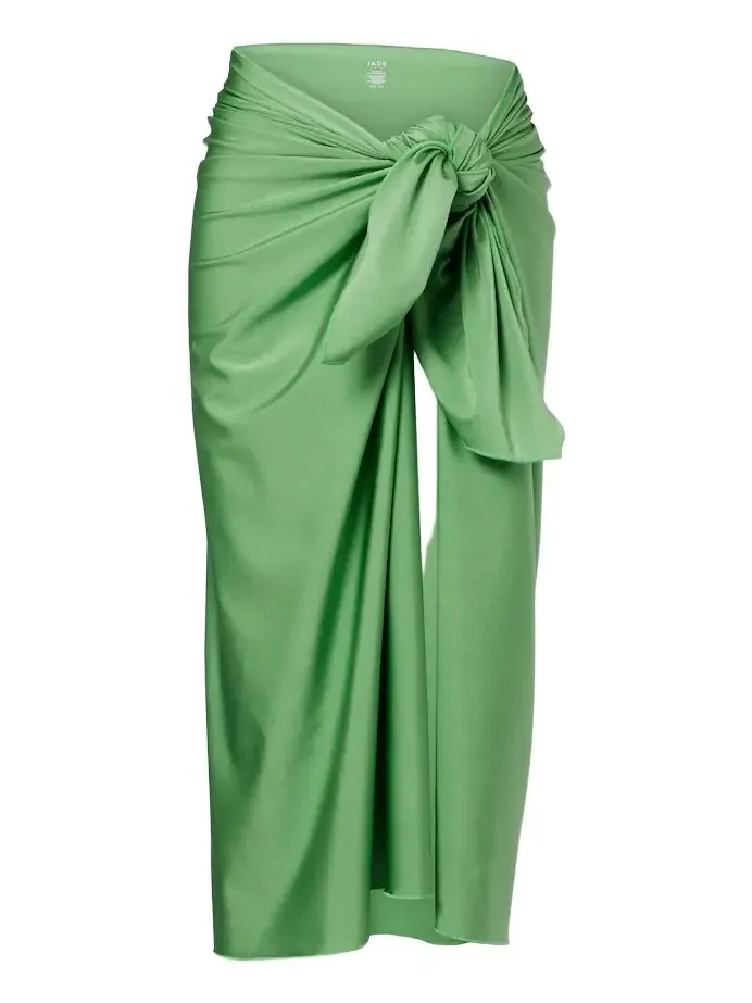 Nyla satin beach cover-up Nyla satin beach cover-up