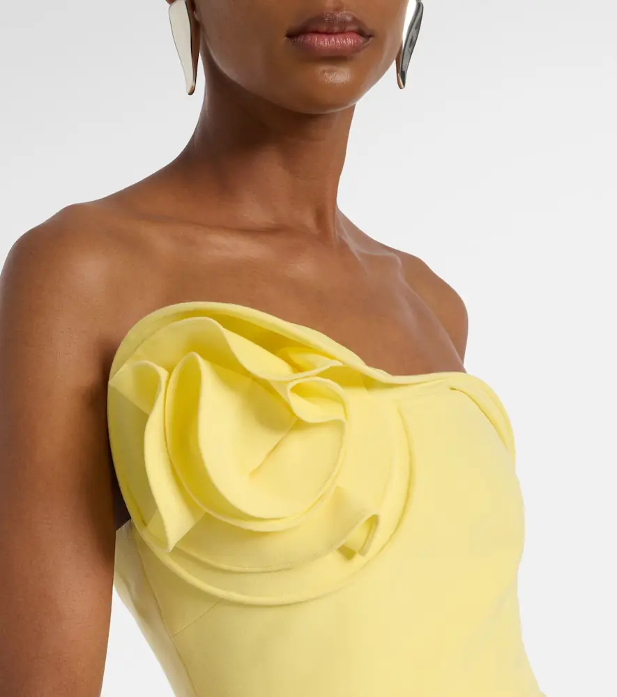 Roland Mouret Floral-appliqué gown | Thumbnail 4 Roland Mouret Floral-appliqué gown | Thumbnail 4
