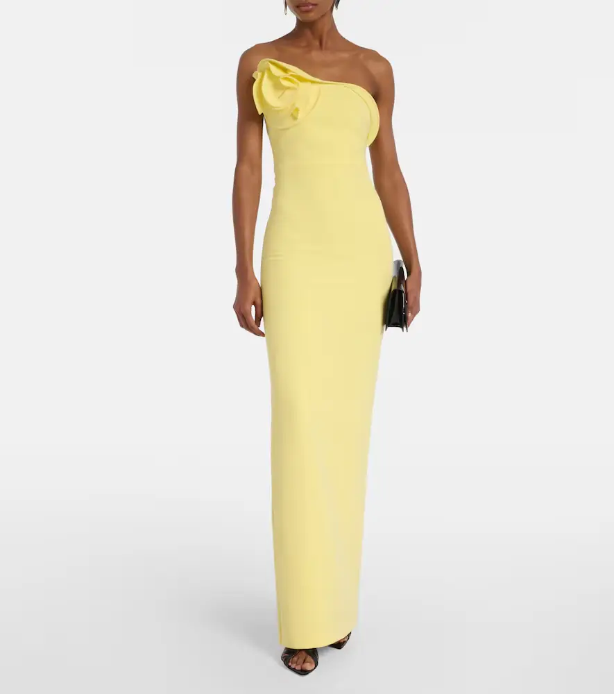 Roland Mouret Floral-appliqué gown | Thumbnail 5 Roland Mouret Floral-appliqué gown | Thumbnail 5