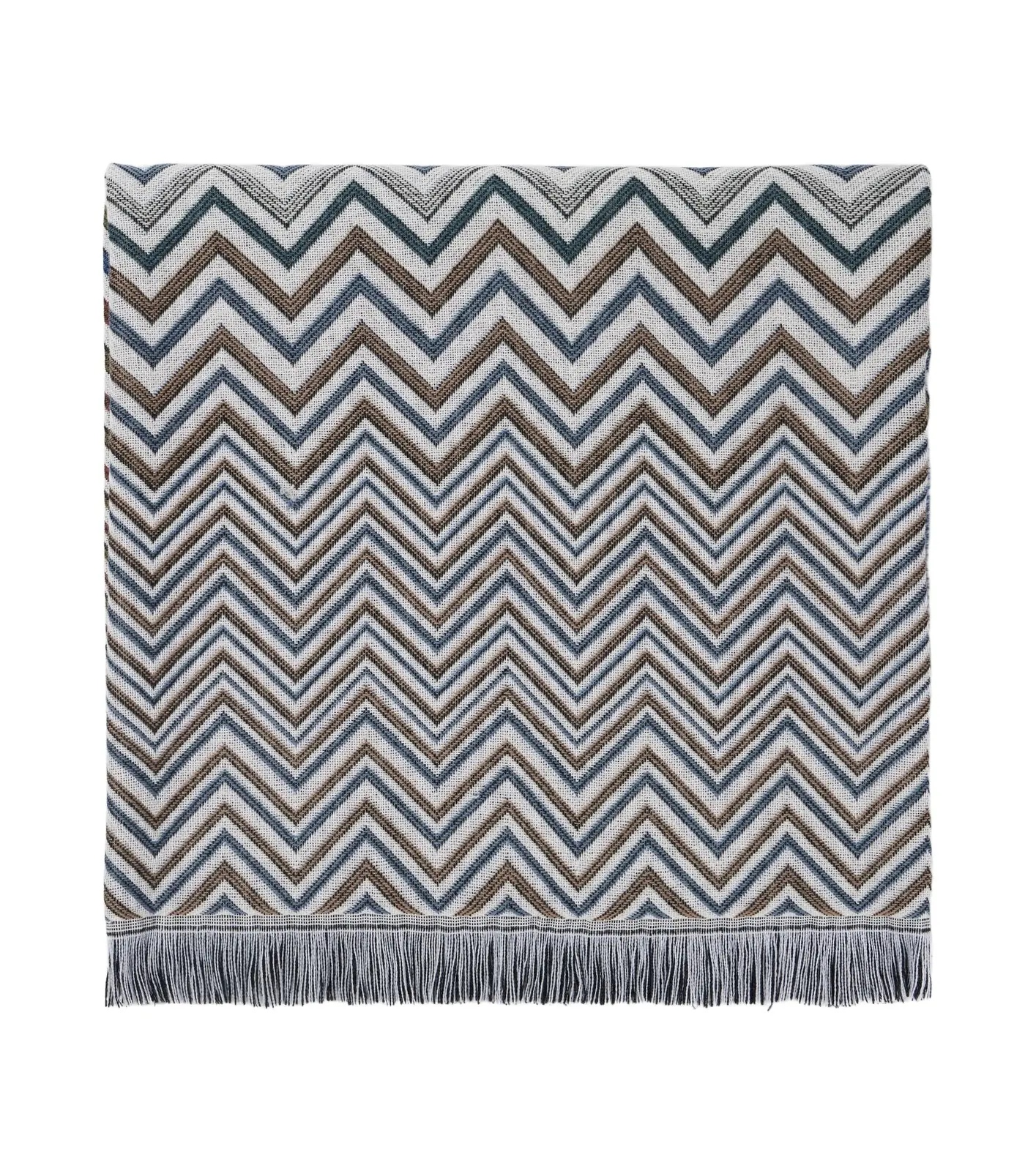 Antwan fringed wool-blend throw Antwan fringed wool-blend throw