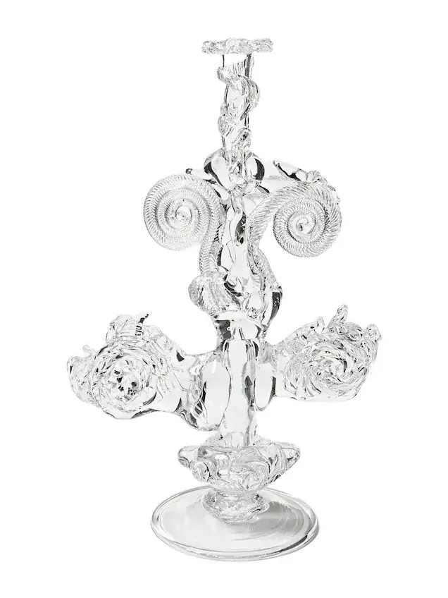 Alexander Kirkeby Crystal candle holder