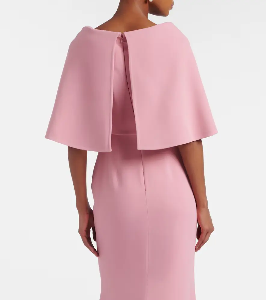 Elie Saab Caped cady gown | Thumbnail 3