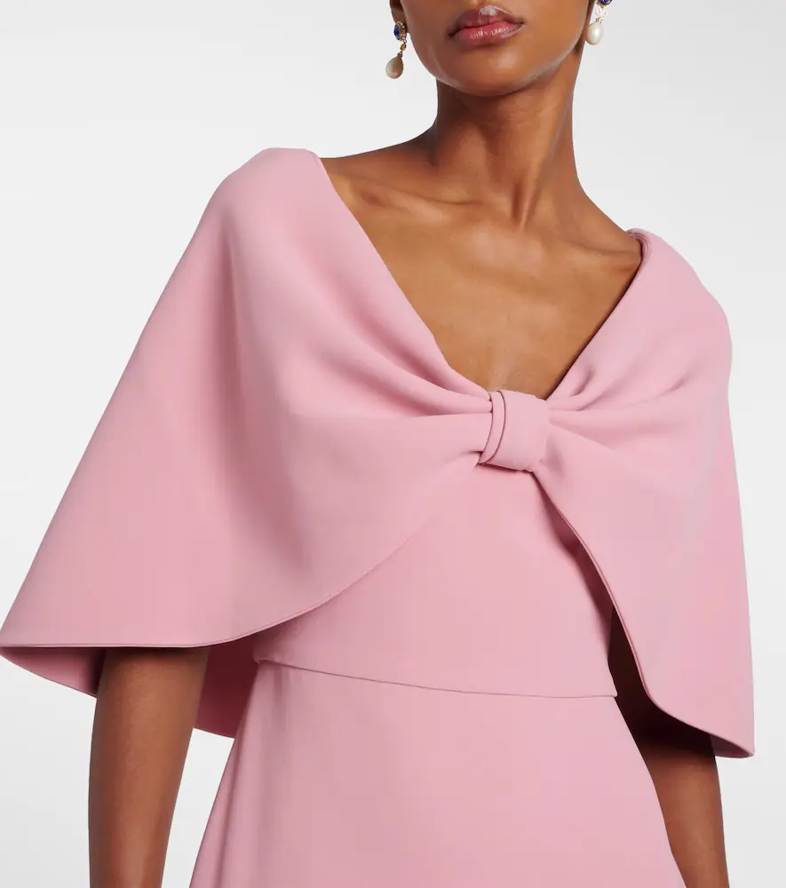 Elie Saab Caped cady gown | Thumbnail 5
