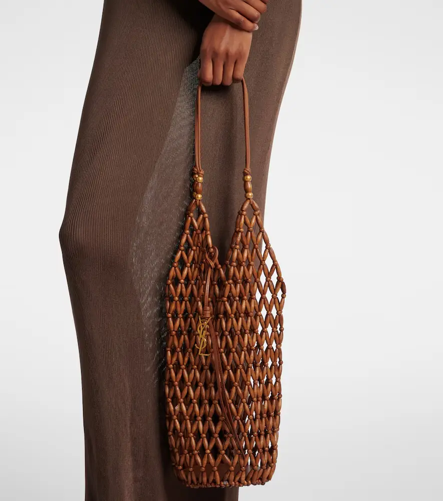Saint Laurent Supple beaded tote bag | Thumbnail 5 Saint Laurent Supple beaded tote bag | Thumbnail 5