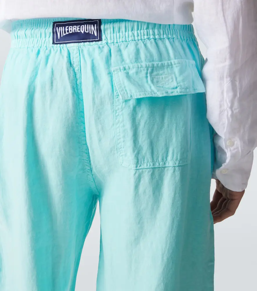 Vilebrequin Linen wide-leg pants | Thumbnail 4 Vilebrequin Linen wide-leg pants | Thumbnail 4