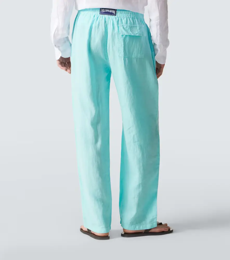 Vilebrequin Linen wide-leg pants | Thumbnail 6 Vilebrequin Linen wide-leg pants | Thumbnail 6