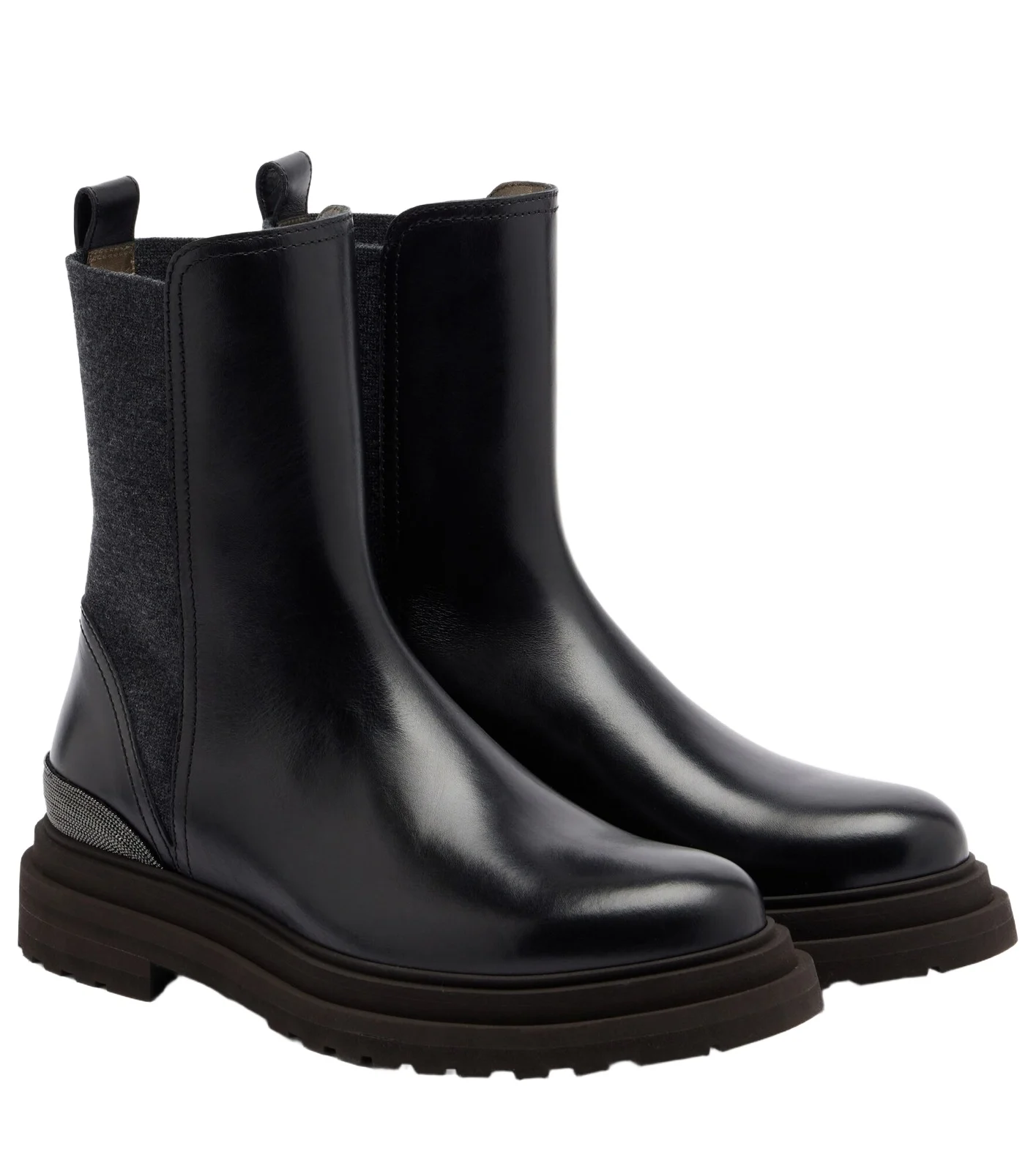 Monili leather Chelsea boots Monili leather Chelsea boots