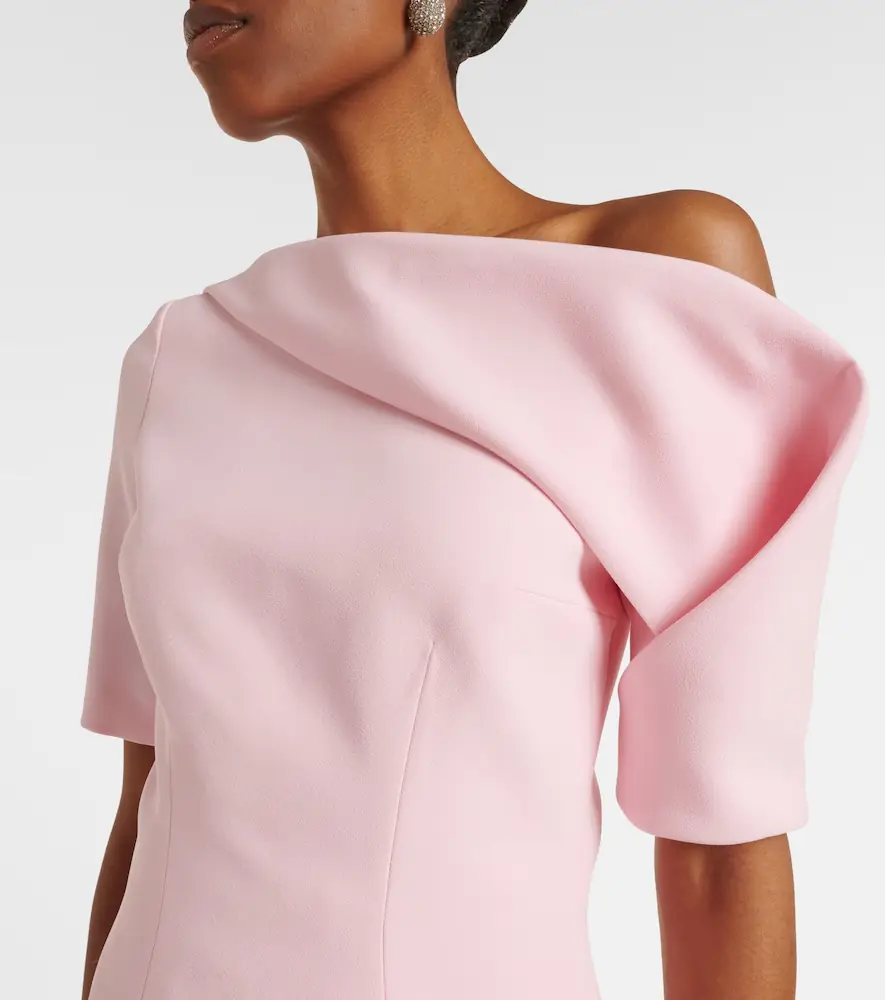 Safiyaa Marley draped crêpe top | Thumbnail 3