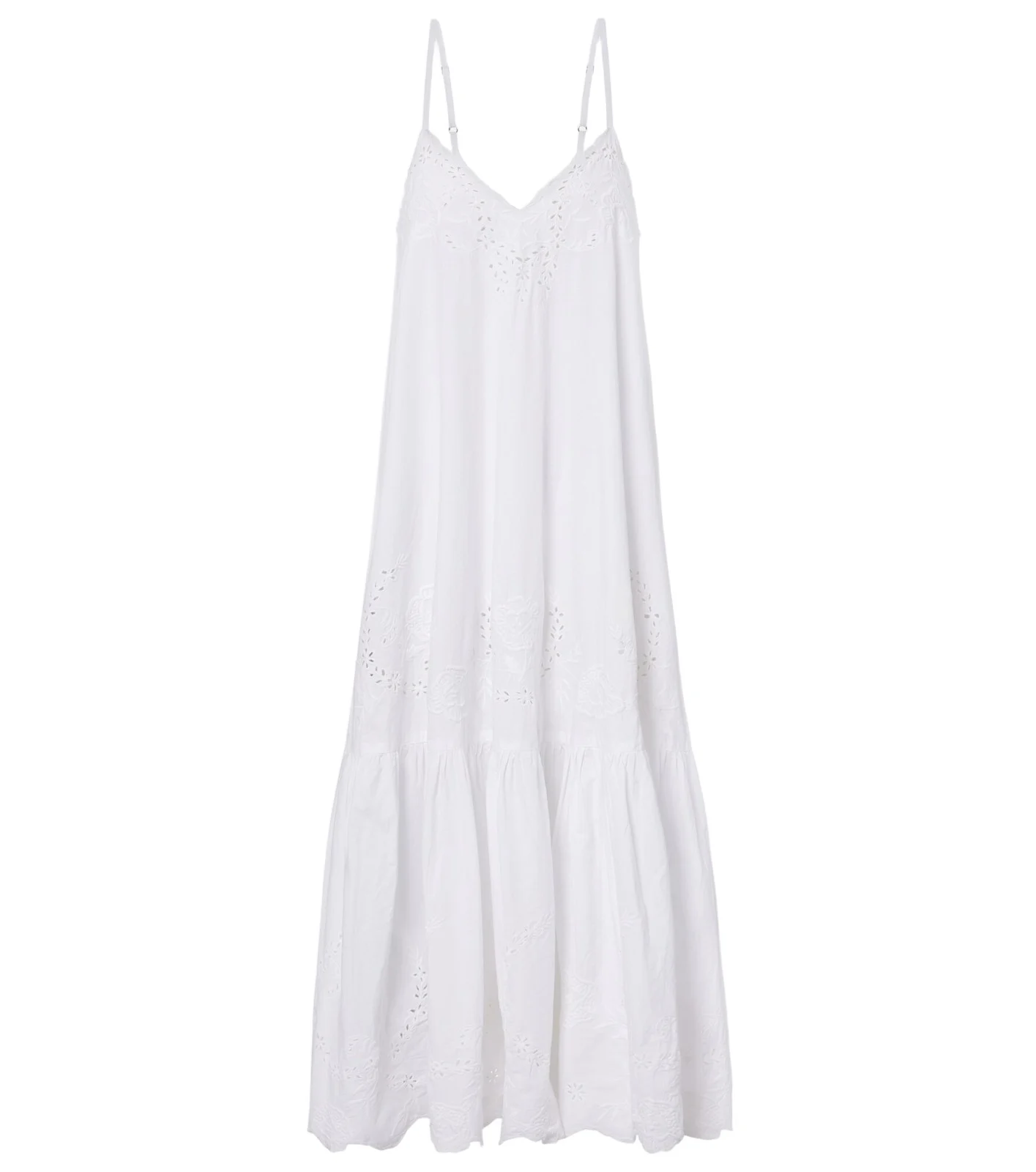 Broderie anglaise cotton midi dress Broderie anglaise cotton midi dress
