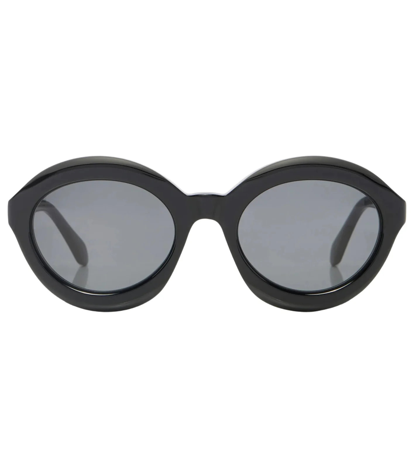 ALAÏA Lettering Logo round sunglasses ALAÏA Lettering Logo round sunglasses