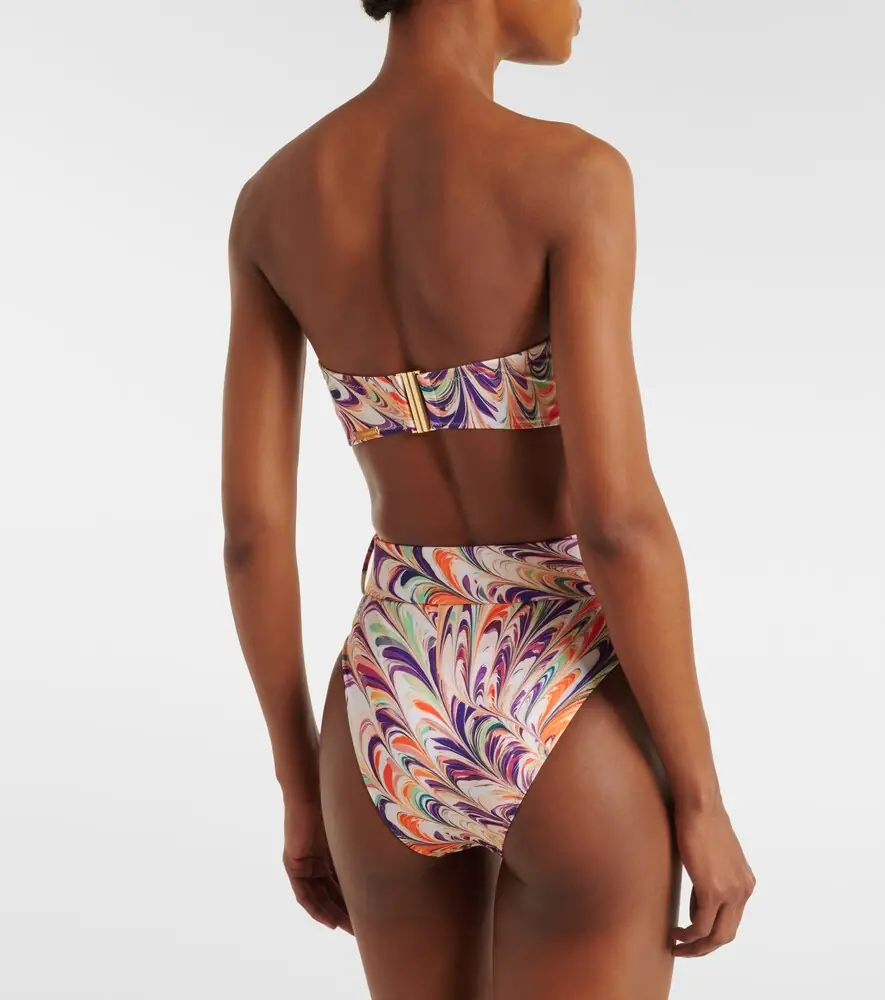Alexandra Miro Iris belted printed bikini bottoms | Thumbnail 4