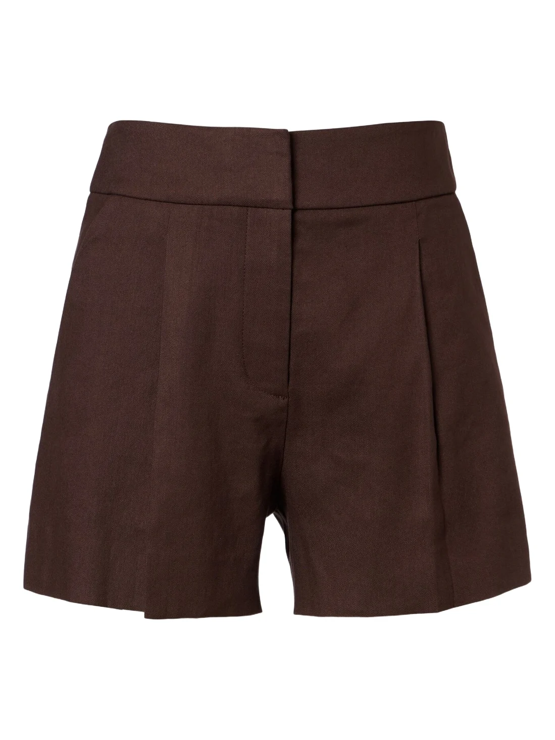 Haina linen-blend twill shorts Haina linen-blend twill shorts